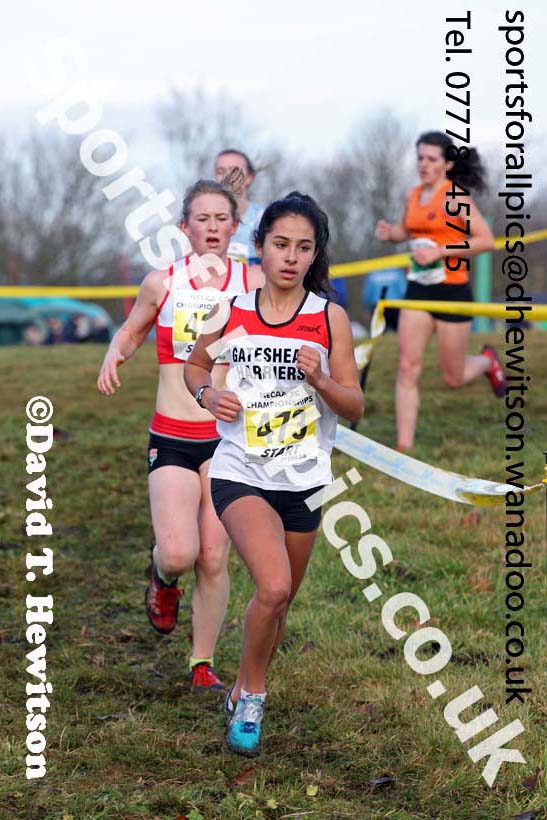 Womens under-17s and 20s North Eastern Cross Country, Aykley Heads, Durham. Photo: David T. Hewitson/Sports for All Pics